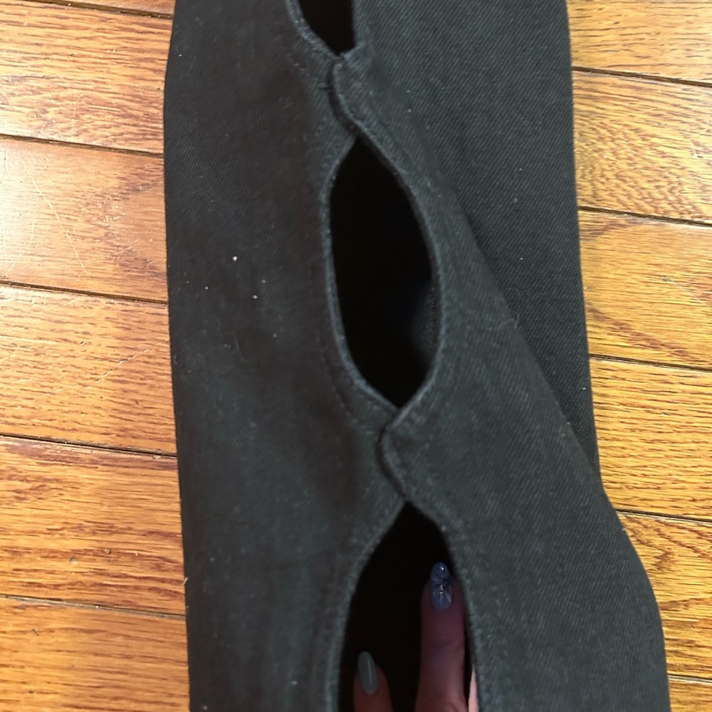 Zara Black Straight Leg Jeans - Picture 9 of 9